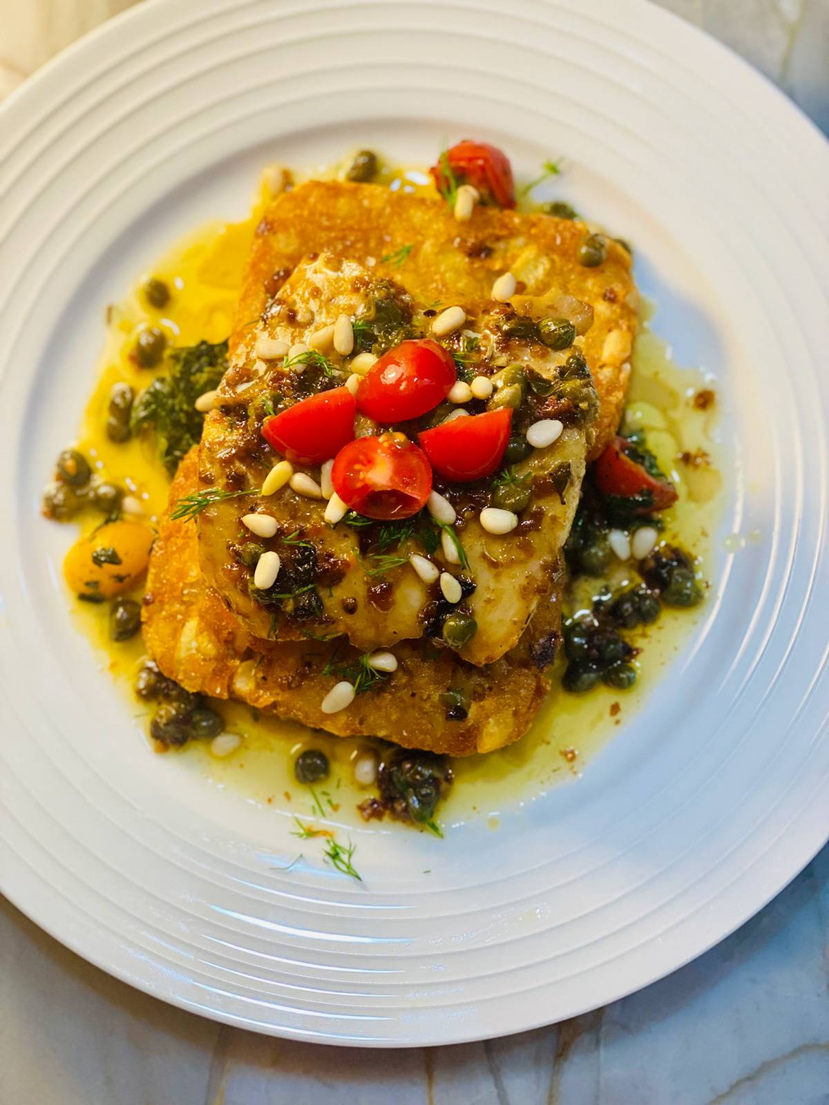 Soul food plated by Lovie Mae's Kitchen 9