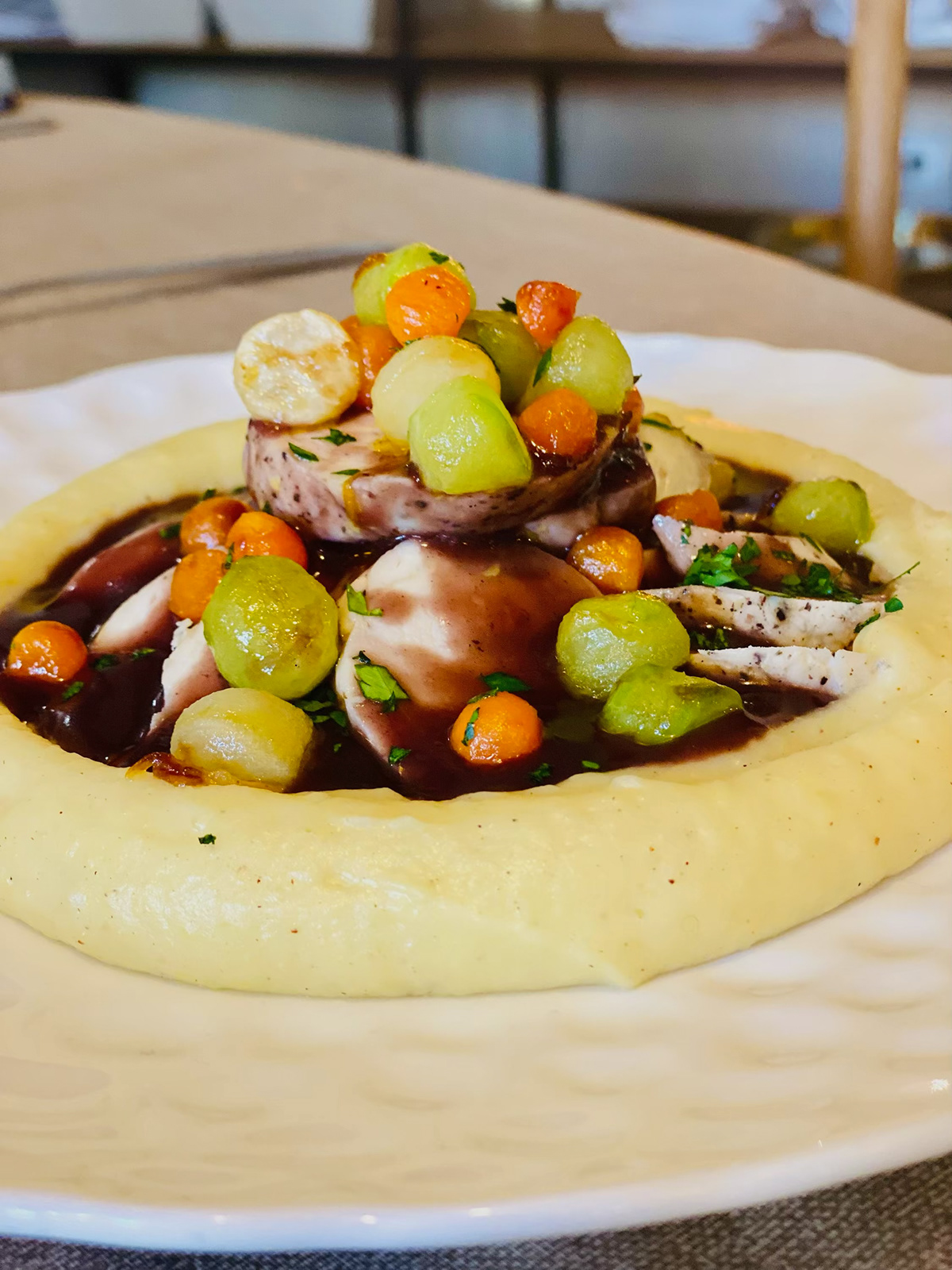 Soul food plated by Lovie Mae's Kitchen 1